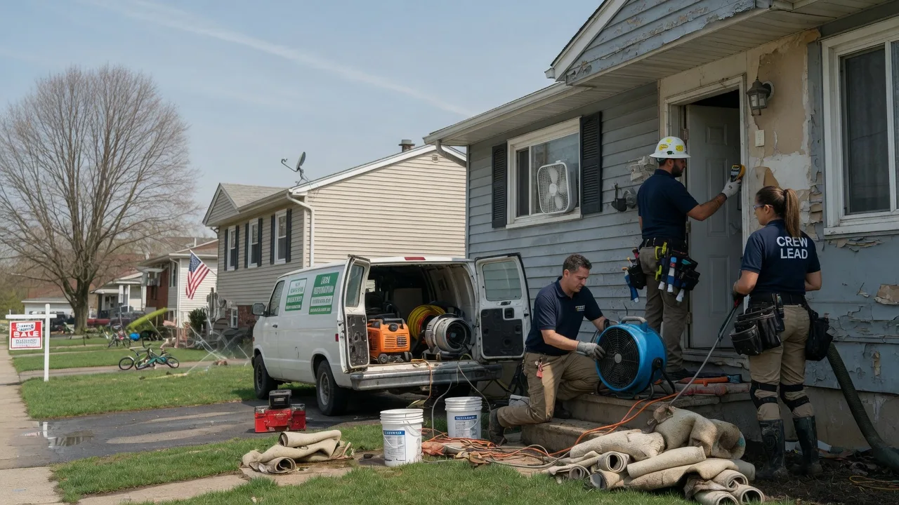 Flood Cleanup in Andover, NJ near me